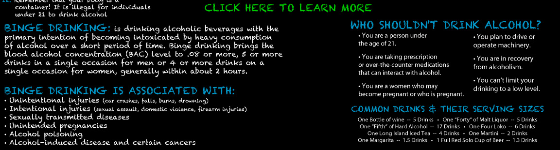 More facts; click here to learn more